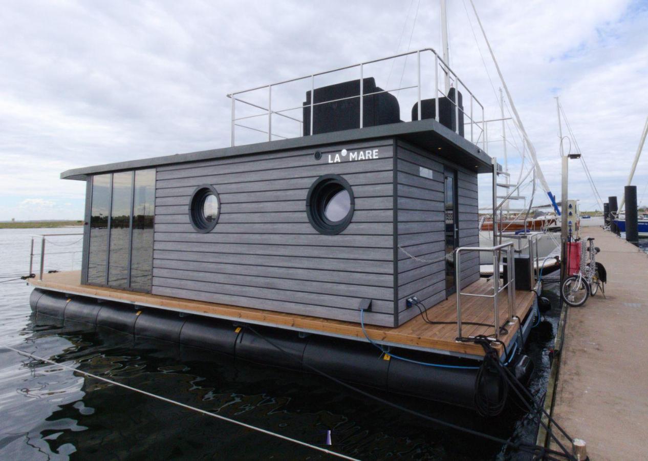 Hausboot Fjord Lacerta Mit Dachterrasse In Wendtorf מראה חיצוני תמונה